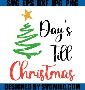 Days-Till-Christmas-Trees-Svg_-Christmas-Svg