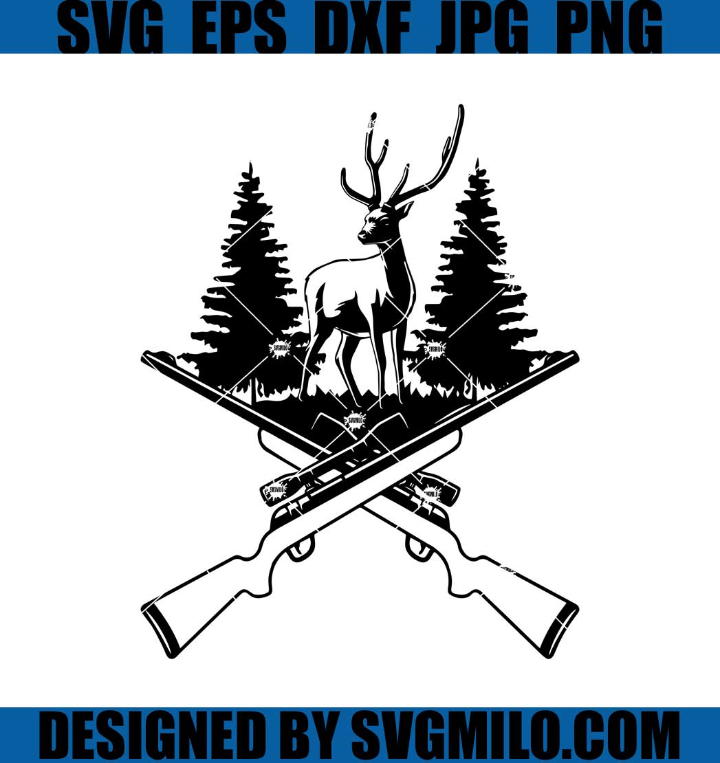 Deer-Hunting-Svg_-Hunting-Rifle-Svg_-Deer-Svg