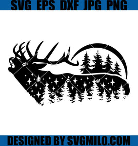 Deer-Outdoor-Svg_-Xmas-Svg_-Christmas-Tree-Svg