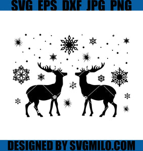 Deer-Svg_-Deer-Winter-Svg_-Snow-Svg_-Xmas-Svg