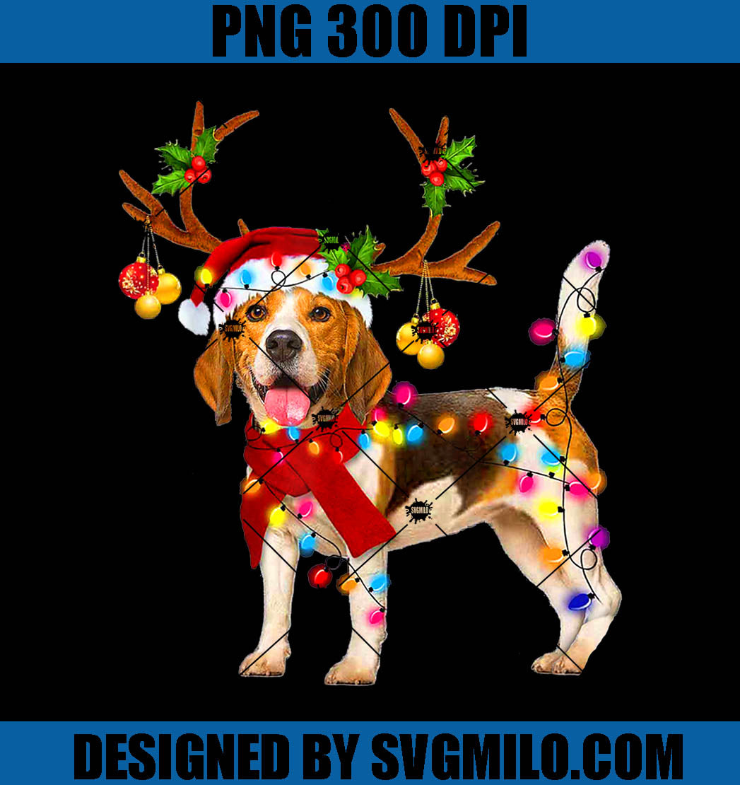 Dog Christmas PNG, Santa Dog Xmas PNG