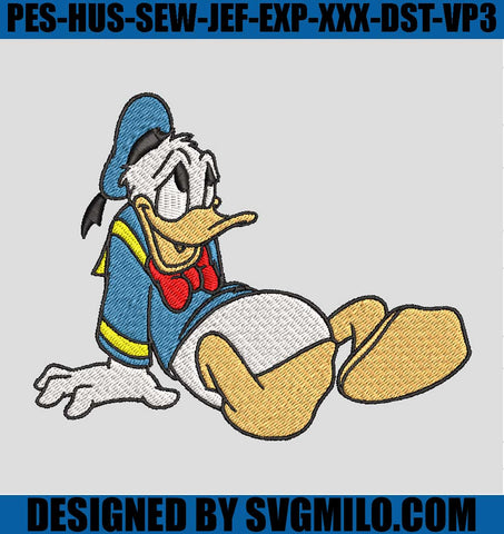 Donald-Duck-Embroidery-Design