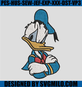 Donald-Embroidery-Design