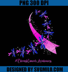 Dragonfly Breast Cancer Awareness PNG- Stranger Things PNG