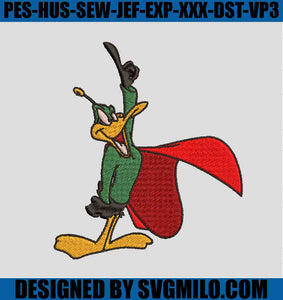 Duck-Dodgers-Embroidery-Design