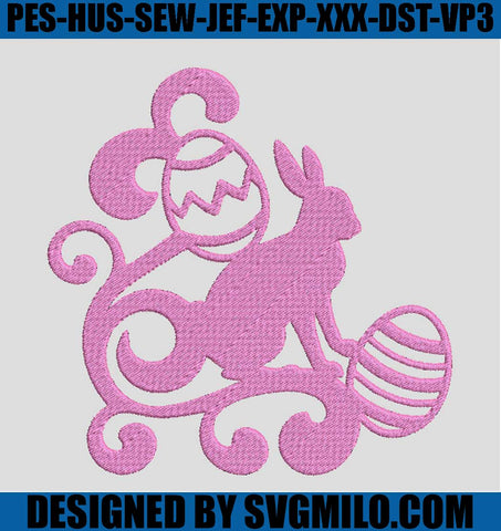 Easter-Bunny-Flourish-Embroidery-Design