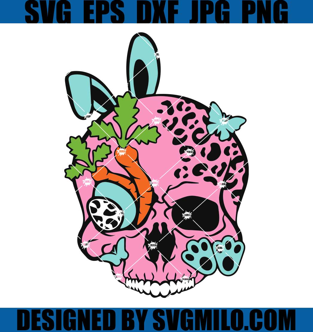 Easter-Bunny-Leopard-Skull-SVG_-Bunny-Skull-Carrot-SVG_-Easter-Skull-SVG