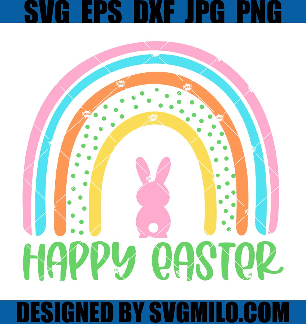 Easter-Rainbow-SVG_-Easter-Bunny-SVG_-Bunny-Easter-SVG