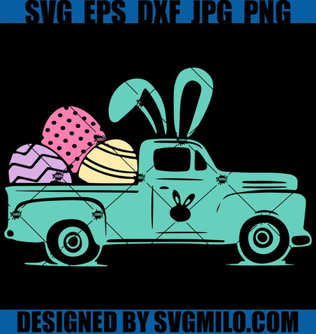    Easter-Truck-SVG_-Easter-Truck-With-Eggs-SVG_-Easter-SVG