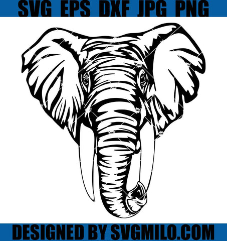 Elephant-SVG_-Safari-Animal-SVG_-Africa-Wild-Life-SVG