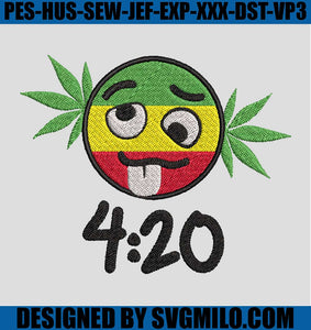    Emoji-Cannabis-Embroidery-Machine_-420-Weed-Embroidery-File