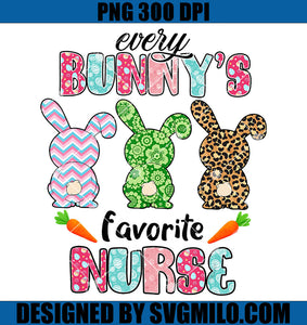 Every Bunny's Is Favorite PNG, Nurse Cute Bunnies Easter PNG
