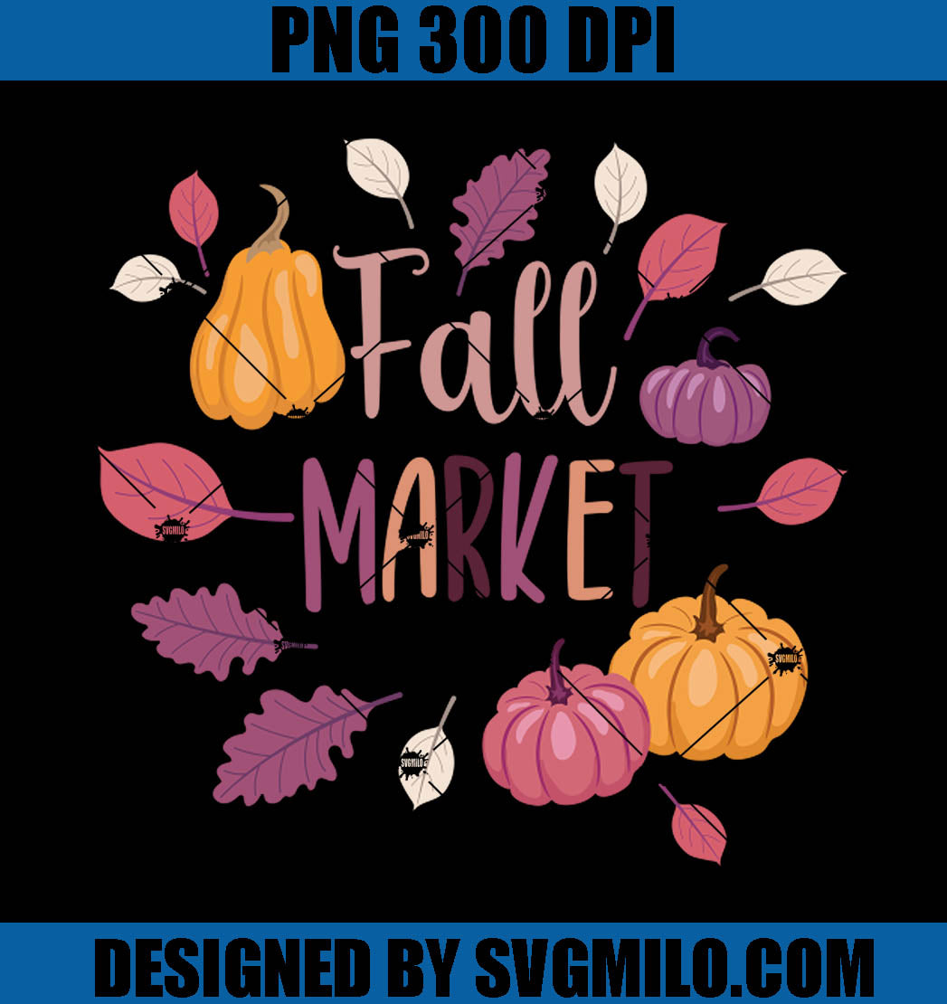 Fall Market PNG, Thanks Giving PNG, Pumpkin PNG