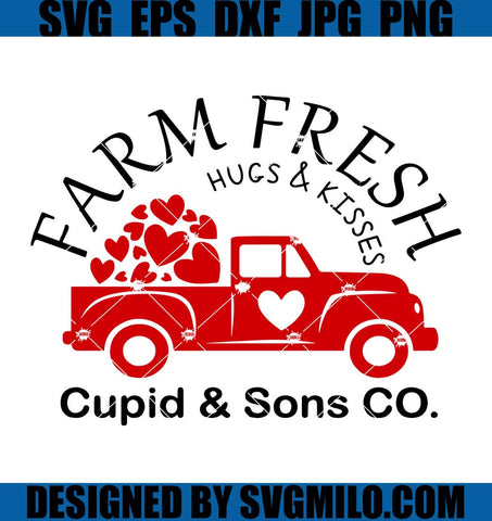 Farm-Fresh-Hugs-_-Kisses-Svg_-Truck-Valentine-Svg_-Happy-Valentine-Svg