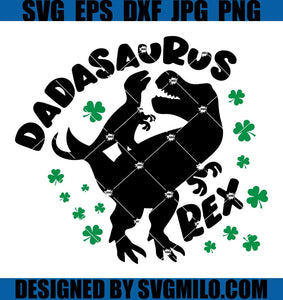 Fathers-Day-Svg_-Happy-Patrick-Day-Svg_-T-rex-Dinosaur-Svg