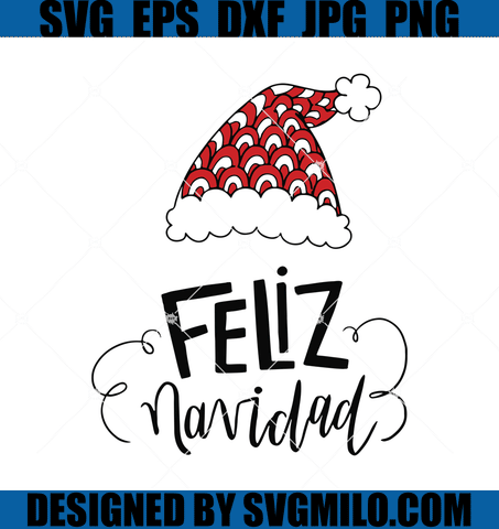 Santa-Hat-Svg-Feliz-Navidad-Svg-Merry-Christmas-Svg