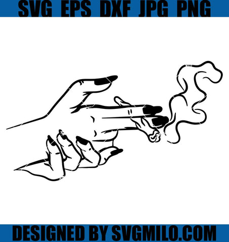 Female-Weed-Joint-Finger-Gun-Svg_-Smoke-Cannabis-Svg_-Marijuana-420-Pot-Blunt-Spliff-Svg