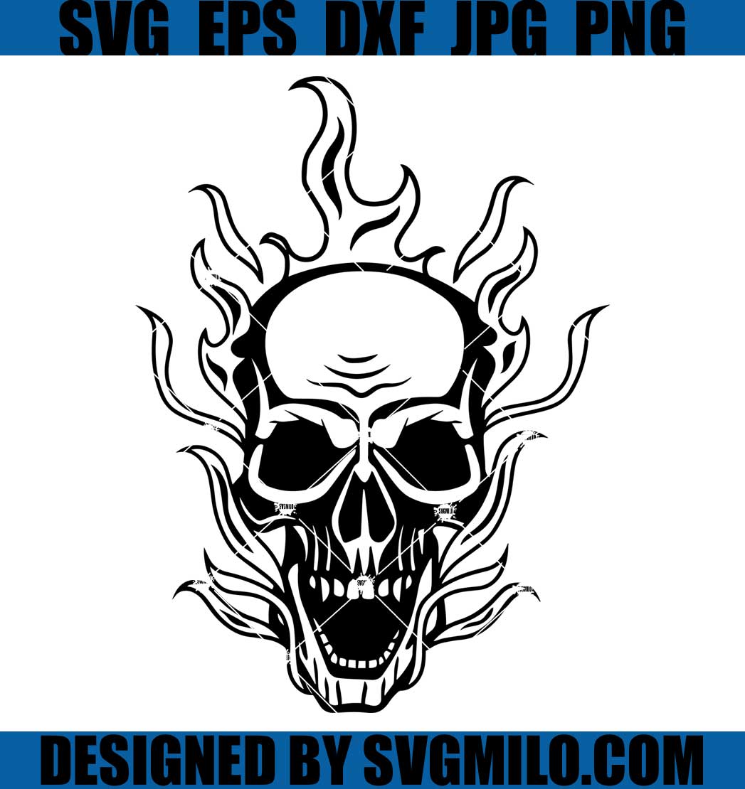 Flaming-Skull-Svg_-Skull-Svg_-Halloween-Svg