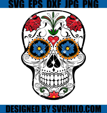 Floral-Sugar-Skull-SVG_-Mexico-Calavera-SVG_-Skull-SVG
