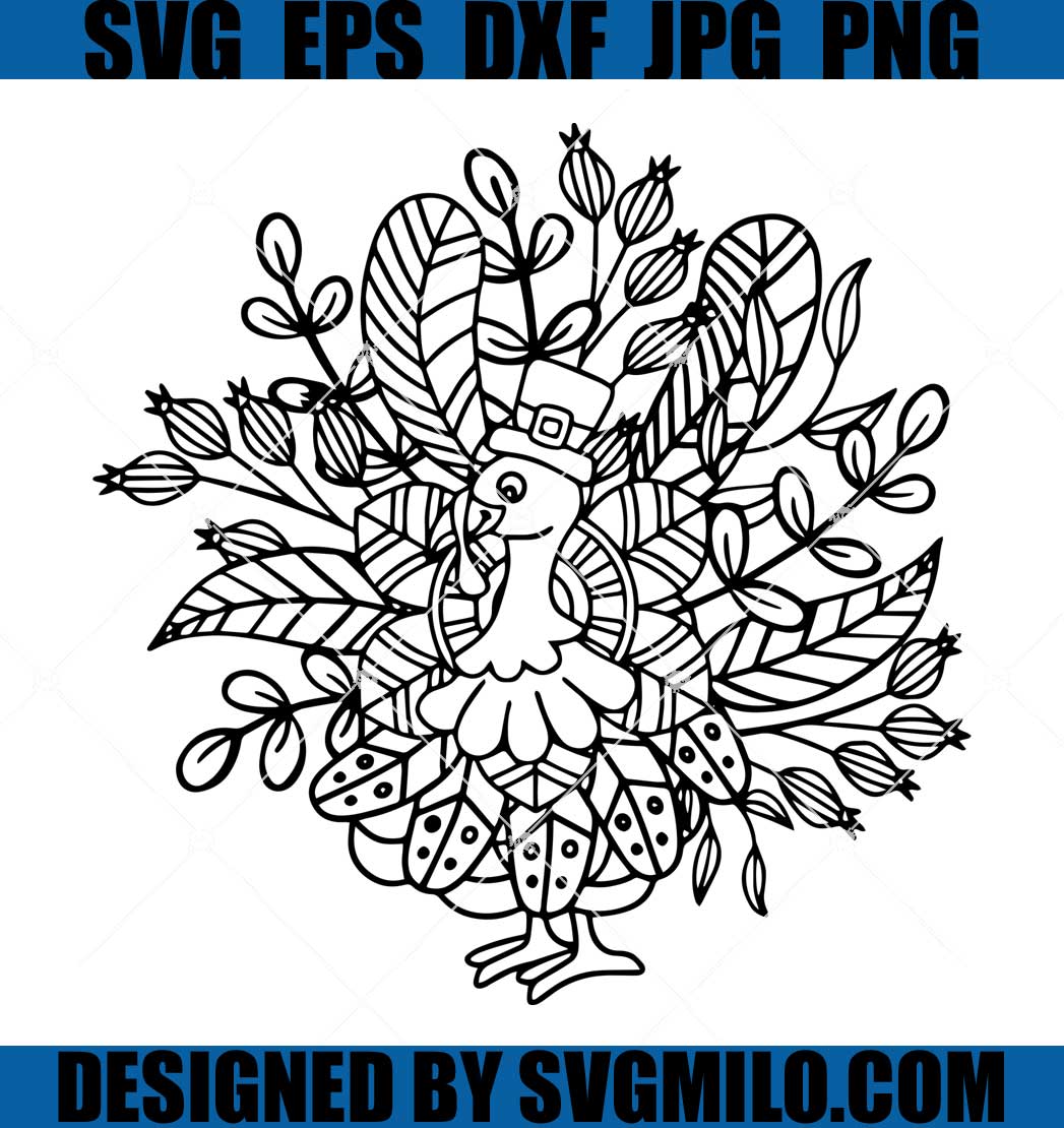 Floral-Thanks-Giving-Turkey-SVG