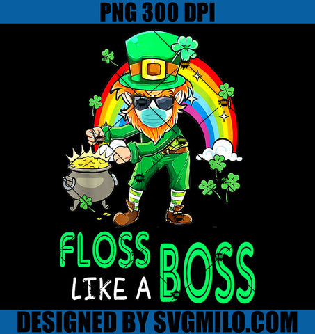 Floss Like A Boss Flossing  PNG, Le Pre Cha Un St Patrick PNG