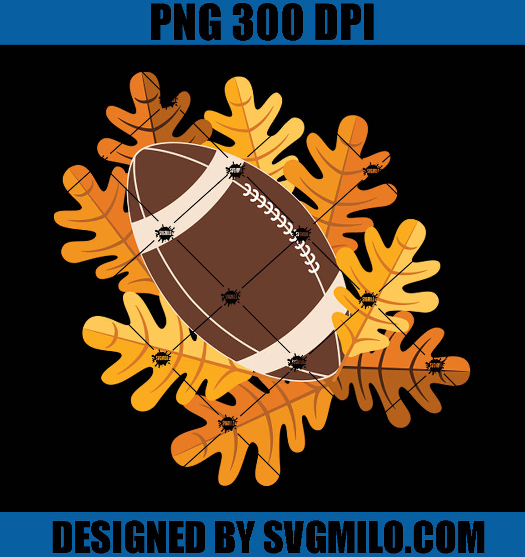 Football Wreath PNG, Thanksgiving PNG