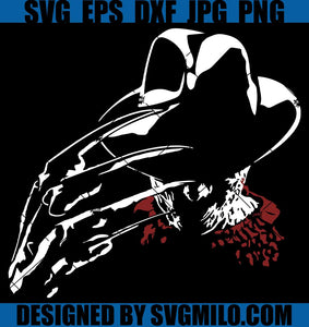 Freddy Krueger SVG, Horror Halloween SVG