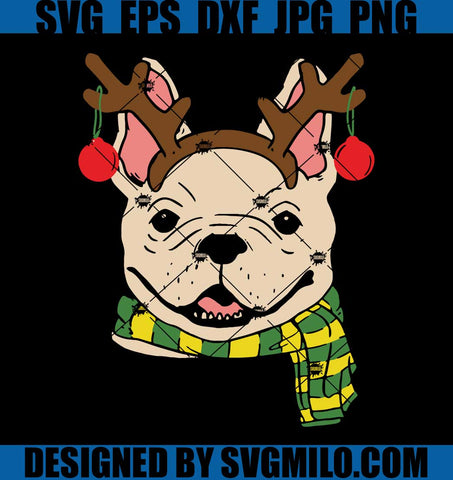 Bulldog-Xmas-Svg_-Reindeer-Horns-Dog-Svg_-Christmas-Svg