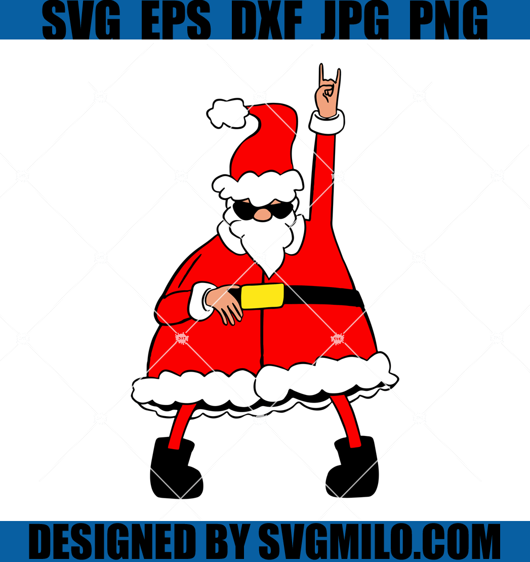 Santa-Claus-Svg-Merry-Christmas-Svg-Santa-Dance-Svg