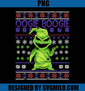 Funny Christmas Oogie Boogie PNG, Halloween Costume PNG