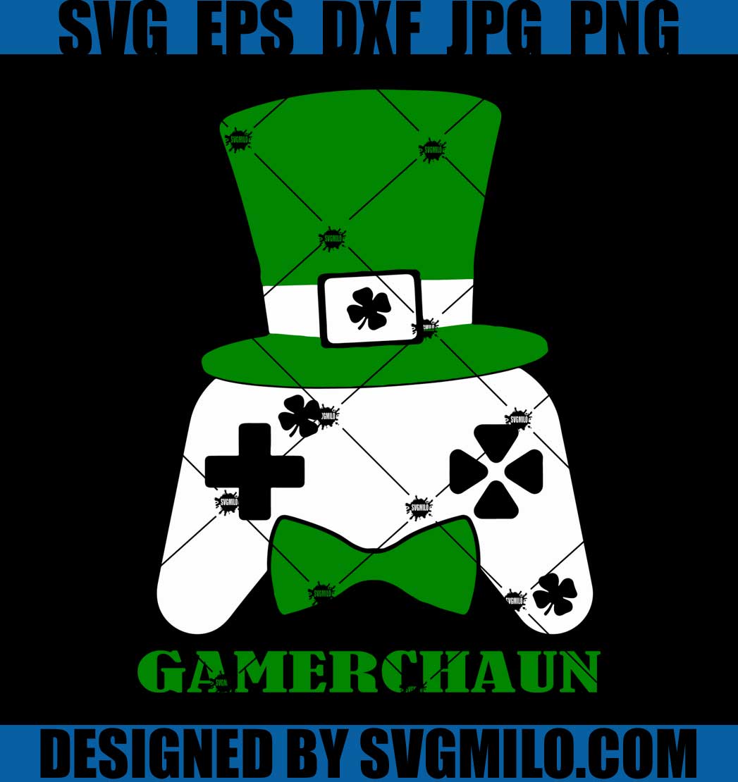 Gamerchaun-Svg_-Irish-Gaming-Svg_-St-Patrick_s-Day-Svg