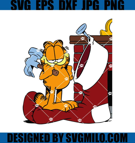 Garfield-Svg_-Xmas-Svg_-Cartoon-Svg