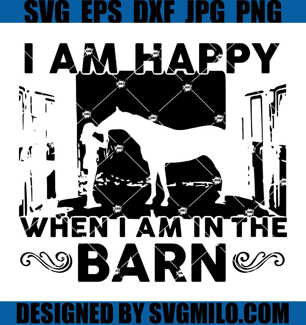 Girl-And-Horse-Svg_-Grateful-Horse-Svg_-Horse-In-The-Barn-Svg