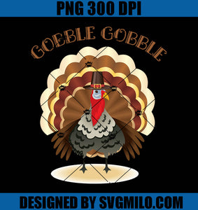 Gobble Gobble PNG, Turkey Thanksgiving PNG