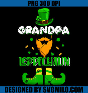 Grandpa Leprechaun PNG, Matching Family Group St Patrick PNG