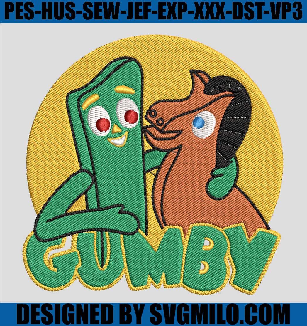 Gumby-And-Pokey-Embroidery-Designs