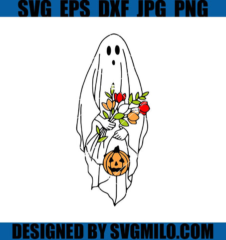 Halloween-Ghost-SVG_-Halloween-Party-SVG_-Floral-Ghost-SVG