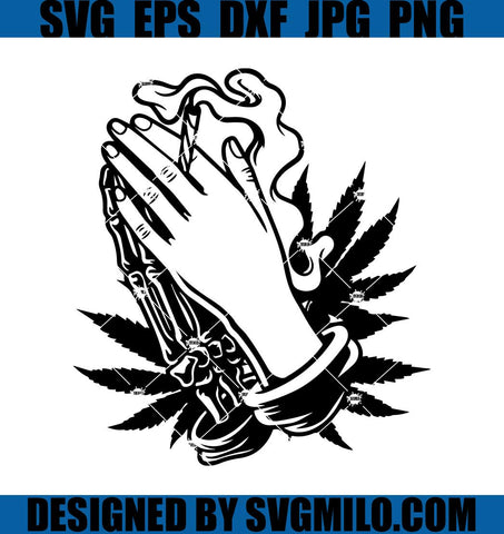 Hands-Praying-Svg_-Skeletal-Hands-Praying-Svg_-Weed-Svg