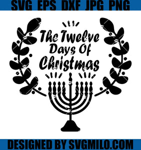 Hanukkah-Svg_-The-Twelve-Days-Of-Christmas-Svg_-Xmas-Svg