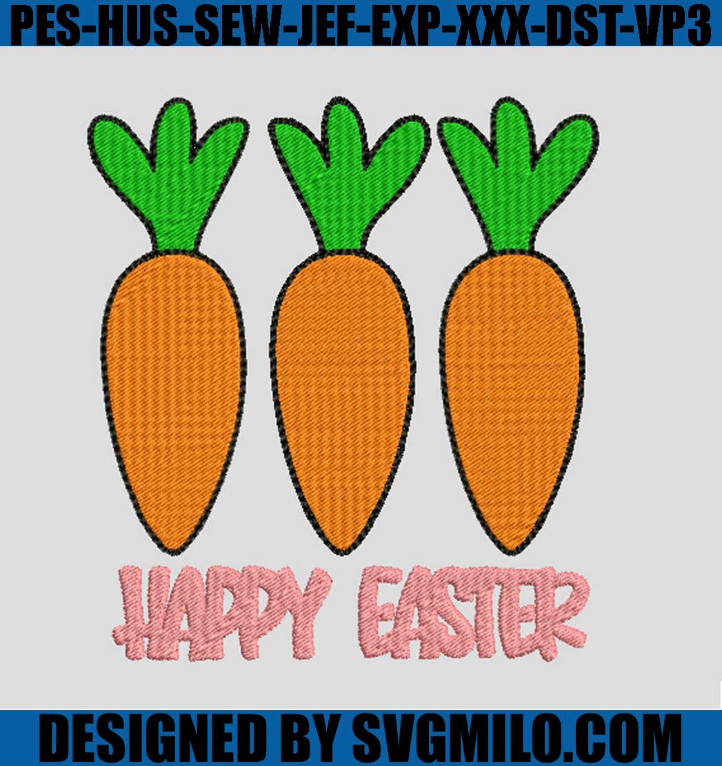 Happy-Easter-Embroidery-Design_-Carrot-Embroidery-Design