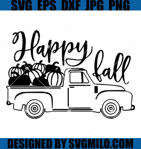 Happy-Fall-Y'all-Truck-Svg-Pumpkin-Svg-Thanksgiving-Svg