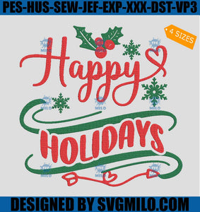 Happy-Holidays-Embroidery-Design_-Holidays-Embroidery-Design