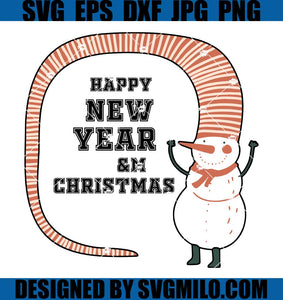 Happy-New-Year-And-Merry-Christmas-Svg_-Christmas-Svg_-Snowman-Svg