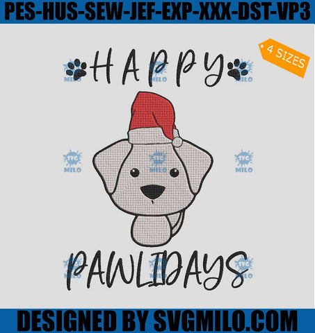 Happy-Pawlidays-Embroidery-Design_-Puppy-Christmas-Embroidery-Design