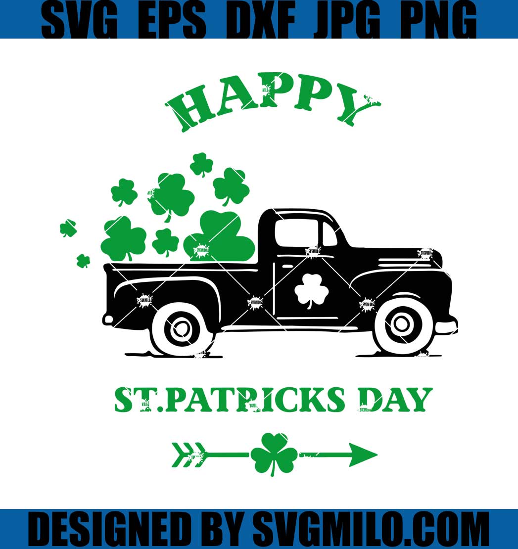 Happy-St-Patrick_s-Day-Svg_-St-Patrick_s-Day-Old-Truck-Car-Svg