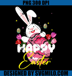 Happy Easter PNG, Bunny Egg Easter PNG