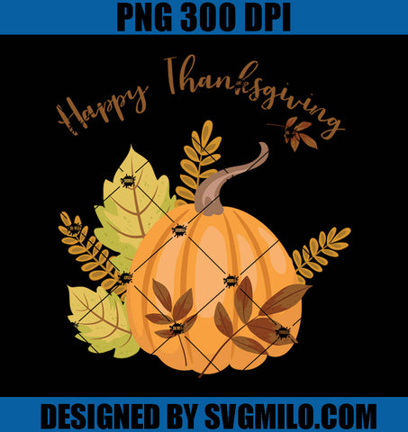 Happy Thanksgiving PNG. Pumpkin Thanksgiving PNG