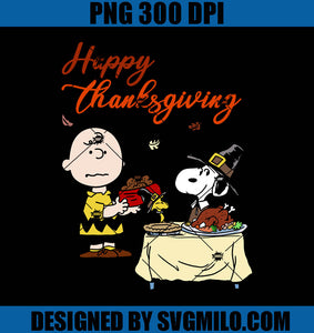 Happy Thanksgiving Snoopy PNG, Snooopy PNG