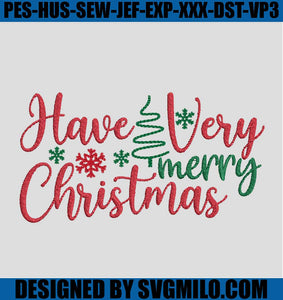 Have-Very-Merry-Christmas-Embroidery_-Christmas-Embroidery