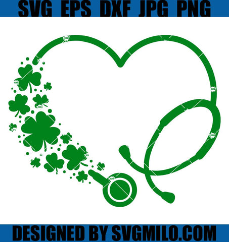 Heart-Stethoscope-SVG_-St-Patrick_s-Day-Lucky-Nurse-SVG_-Shamrocks-Clover-SVG_-Irish-SVG